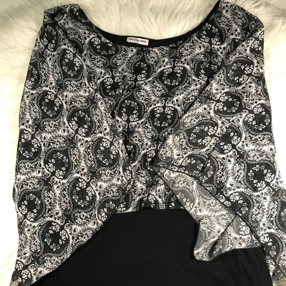 Cha Cha Vente Blouse🖤